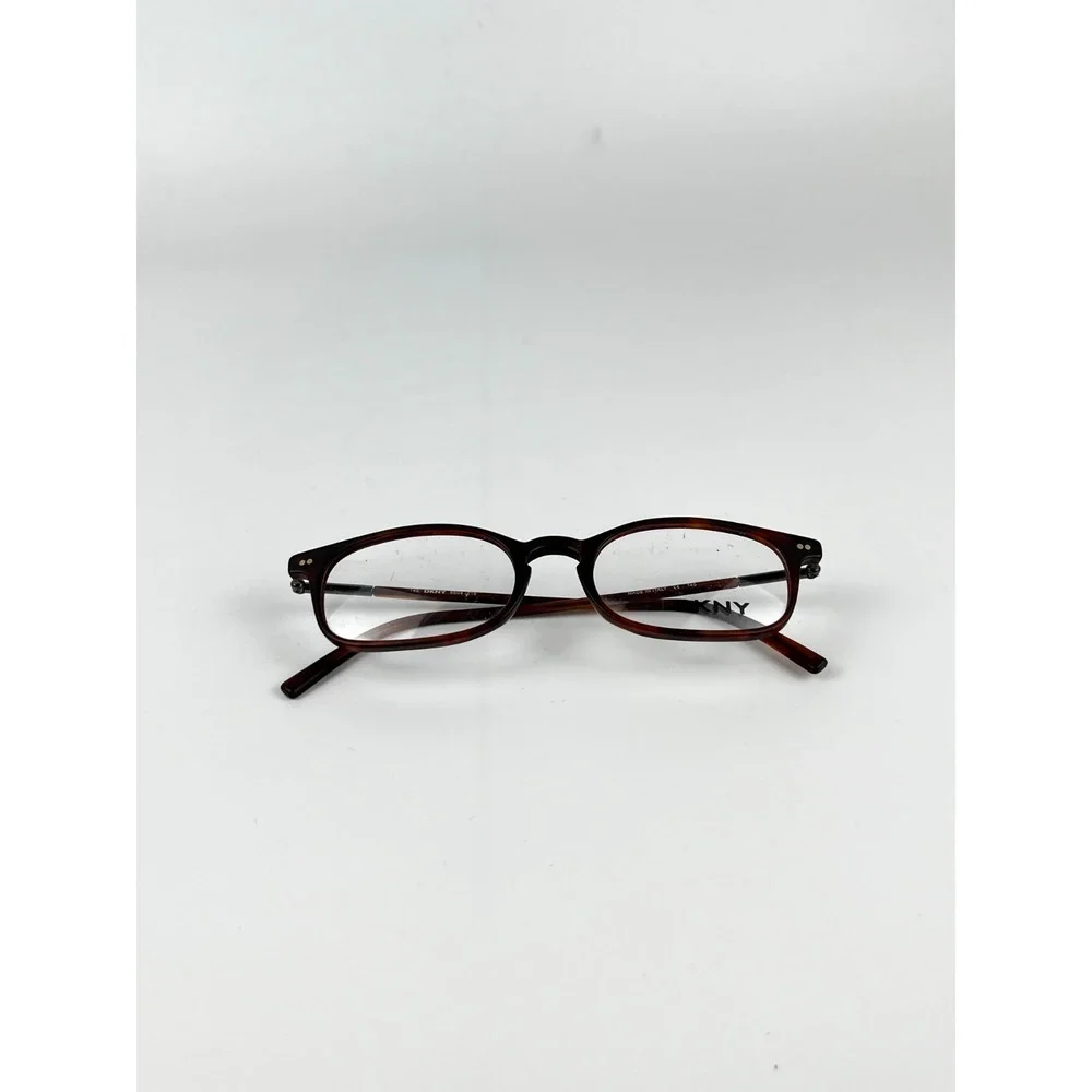 DKNY 6504 215 Women's Eyeglasses Frame Red & Brown‎ Plastic Full Rim 145 mm